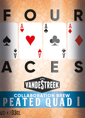Four Aces Quadrupel | Bierbrouwerij VandeStreek Four Aces Quadrupel | Bierbrouwerij VandeStreek